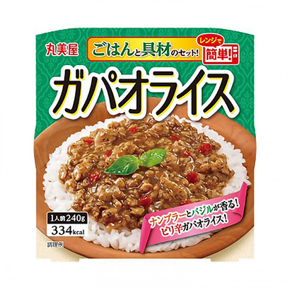 帶蛋包飯丸美屋食品工業(yè)烹飪品包裝設(shè)計(圖1)