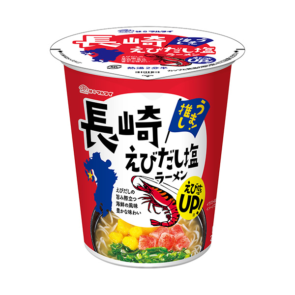 立式長(zhǎng)崎蝦鹽拉面包裝設(shè)計(jì)欣賞(圖1)