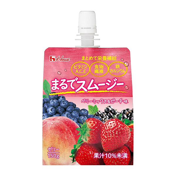 簡直就像冰沙漿果混合水蜜桃味豪斯威爾內(nèi)斯食品健康食品包裝設(shè)計(jì)(圖1)