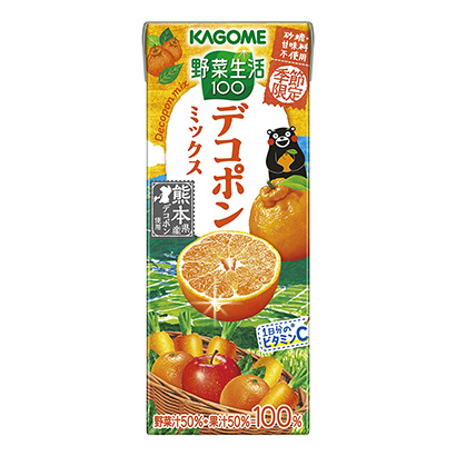 蔬菜生活有機(jī)組合可果美果實清涼飲料包裝設(shè)計(圖1)