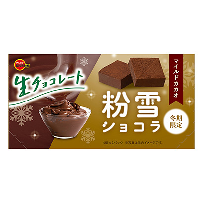 粉雪巧克力溫和可可波旁點(diǎn)心包裝設(shè)計(jì)(圖1)