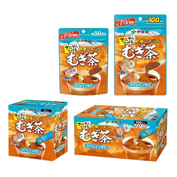 爽口健康礦物質(zhì)小麥茶包裝設(shè)計(jì)欣賞(圖1)