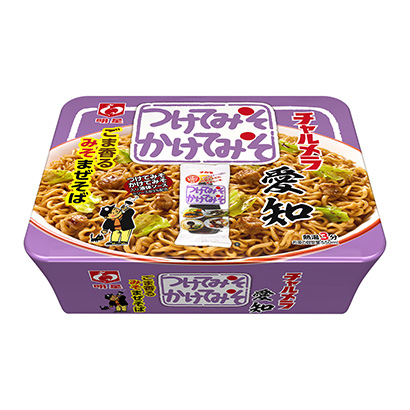 明星辣醬愛知醬醬香蕎麥面明星食品面類包裝設計(圖1)