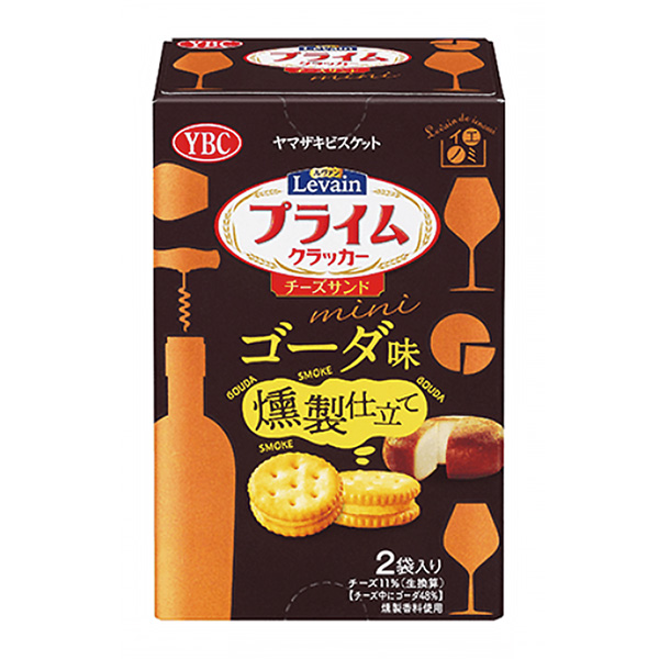 魯汶三明治戈達(dá)味熏制品山崎餅干包裝設(shè)計(jì)(圖1)