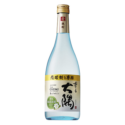 三得利碳酸兌專用麥燒酒香的大隅麥和茉莉花三得利(圖1)