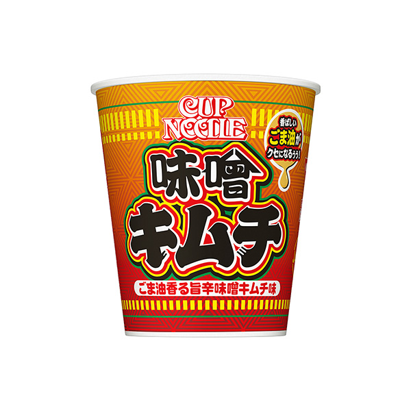 包裝設(shè)計(jì)欣賞杯面＜味增泡菜＞大(日清食品) (圖1)